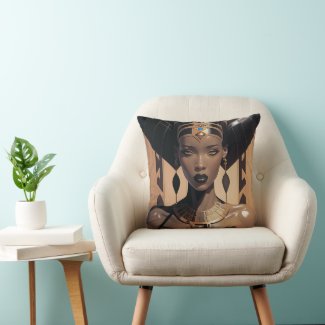 ARMANA QUEEN #1 THROW PILLOW