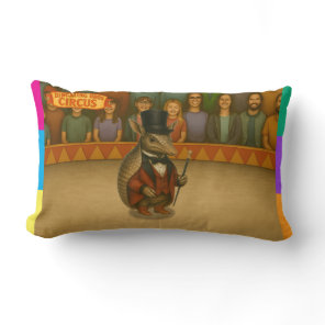 Armand, armadillo ringmaster lumbar pillow
