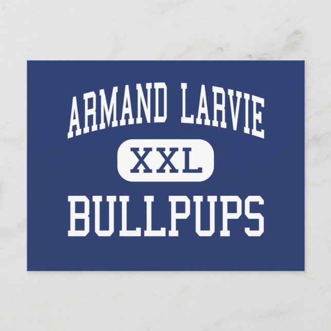 Armand Larvie Bullpups Middle Hermiston Postcard (Front)
