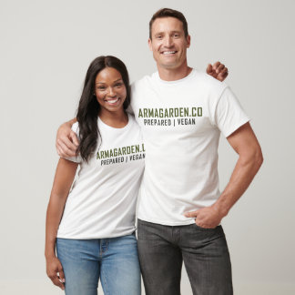 Armargarden.co Basic Slogan  Tee Prepared | Vegan 