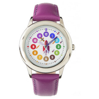 Armbanduhr als Lernuhr für Kinder - Geschenk Watch