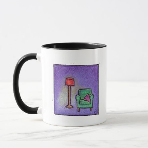 Armchair and Lamp Mug