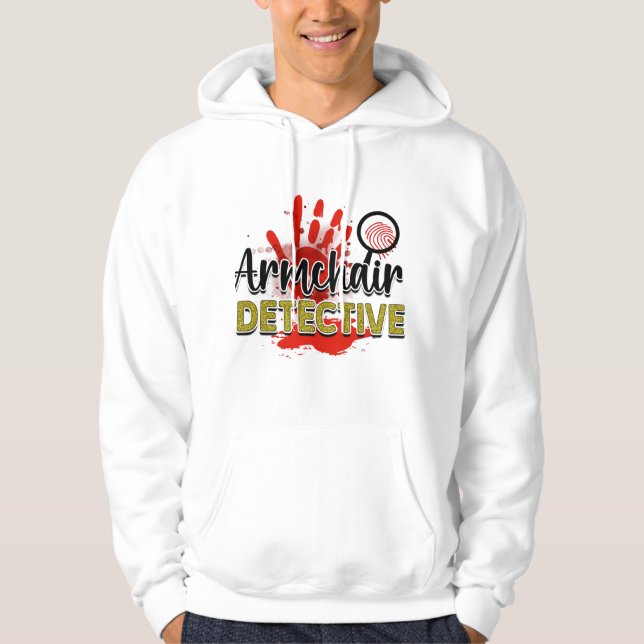 Armchair Detective Hoodie (Front)