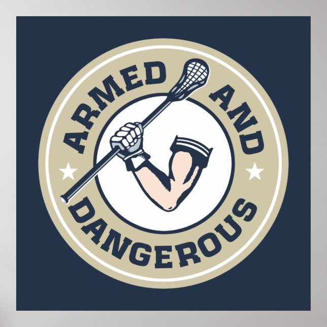 Armed and Dangerous poster (Front)