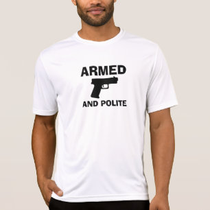 ARMED AND POLITE Men's Sport T-Shirt