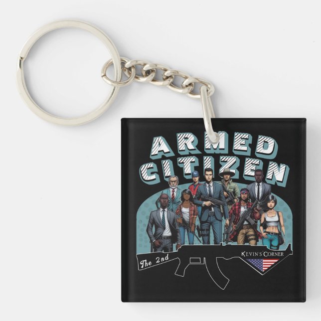 ARMED CITIZEN | The 2nd Keychain (Front)