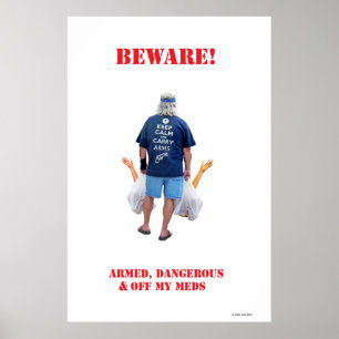 Armed & Dangerous Large Archival Matte Print