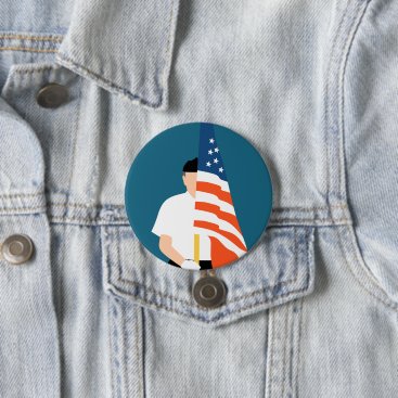 Armed Forces Day Button Armed Forces Day Button