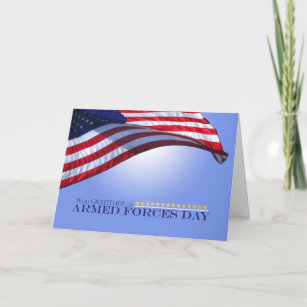 Armed Forces Day for Service Members Card