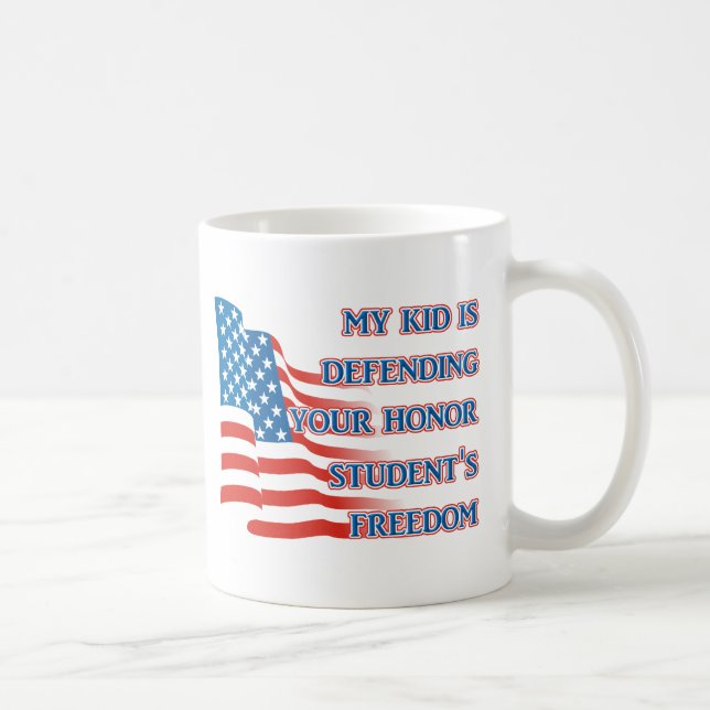 Armed Forces Freedom - Honor Student Mug (Right)