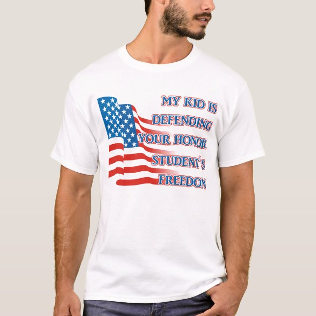 Armed Forces Freedom - Honor Student Shirt (Front)