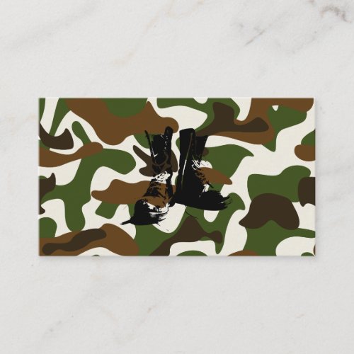 Armed Forces Military USA Recruiter Recruiting AMC Business Card