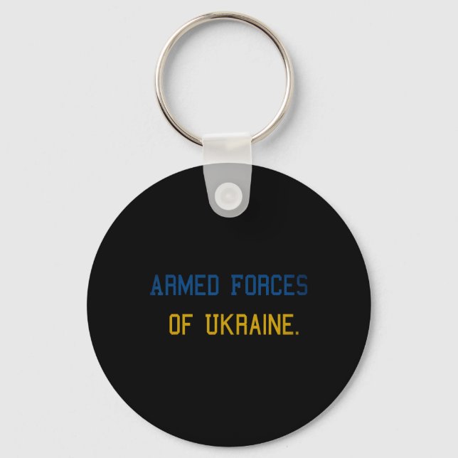 Armed Forces Of Ukraine.  Keychain (Front)