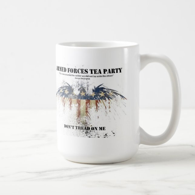 Armed Forces Tea Party MUG (Right)
