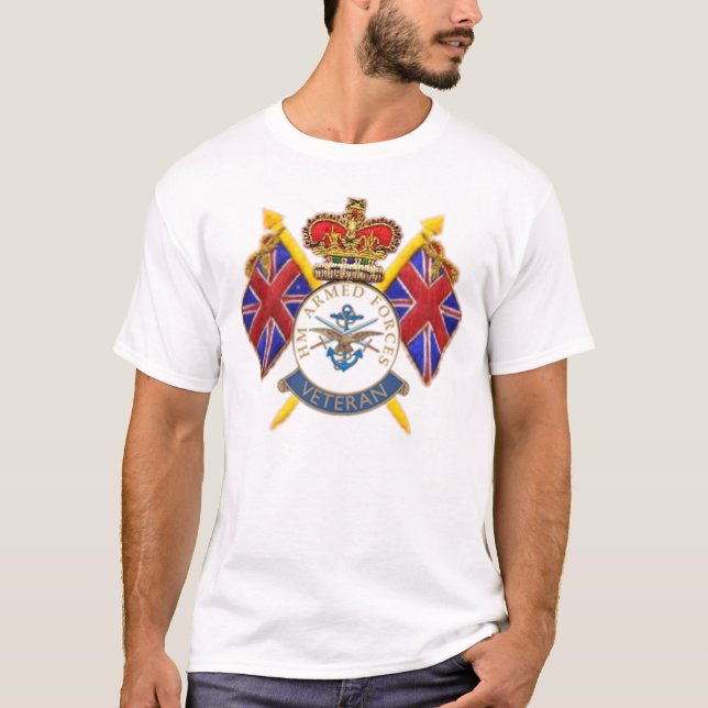 Armed Forces Veteran T-Shirt (Front)