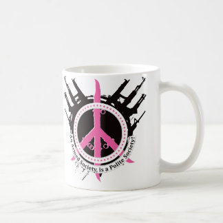 Armed Polite Society - Pink Coffee Mug