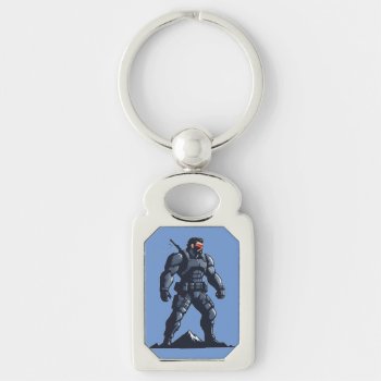 Armed Snake Of The North16 Keychain by zealotxdrd at Zazzle