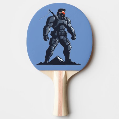 Armed Snake Of The North16 Ping Pong Paddle