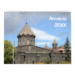 Armenia 12 month 2021 wall calendar