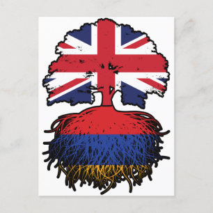 Armenia Armenian British UK United Kingdom Britain Postcard