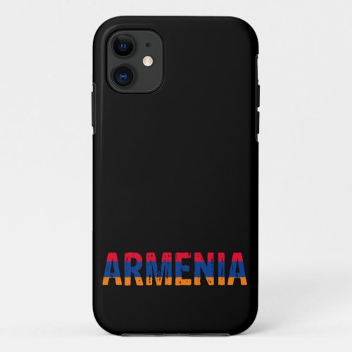 Armenia Armenian iPhone 11 Case