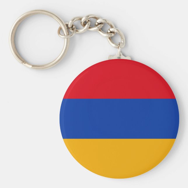 Armenia (Armenian) Flag Keychain (Front)