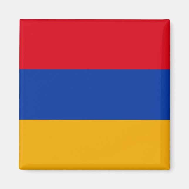Armenia (Armenian) Flag Magnet (Front)