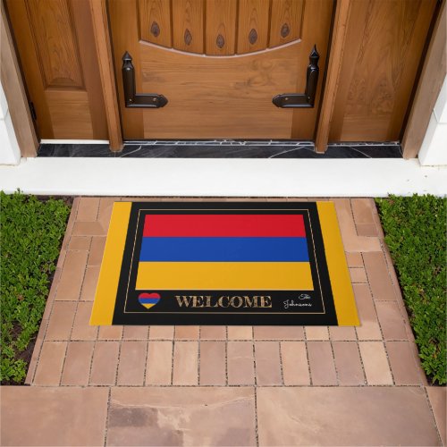 Armenia  Armenian Flag mats sports Welcome