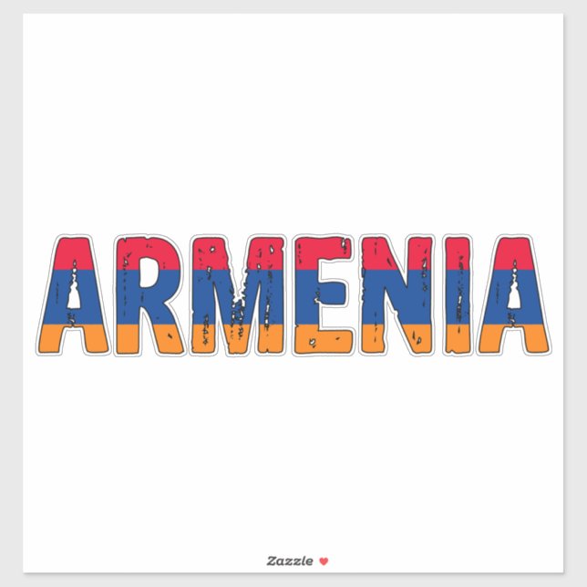 Armenia, Armenian Sticker (Sheet)