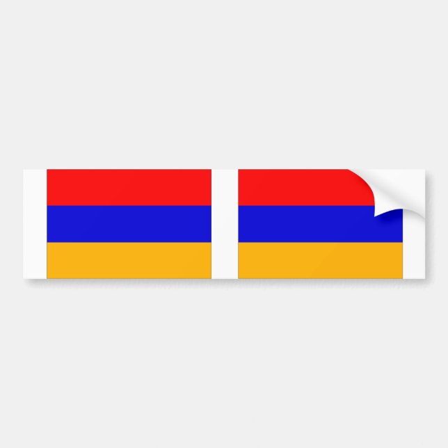 Armenia Bumper Sticker (Front)