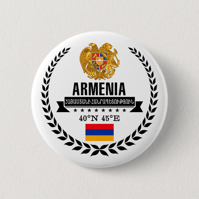 Armenia Button (Front)