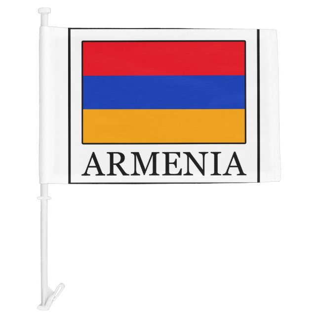 Armenia Car Flag (Front)