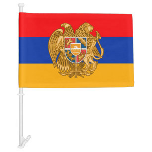 Armenia Car Flag