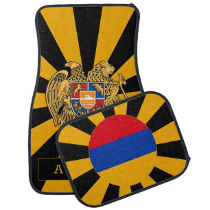 Armenia Car Floor Mat & Armenian Flag / Patriots