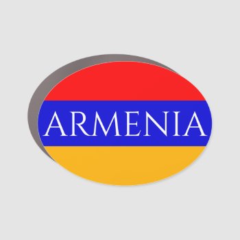 Armenia Car Magnet by flagart at Zazzle