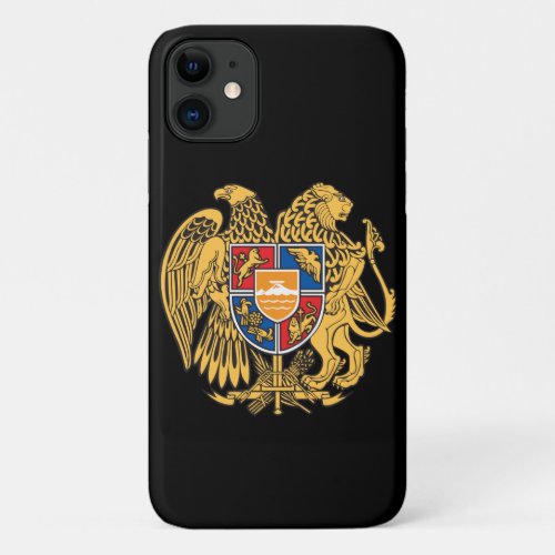 Armenia Coat of Arms iPhone 11 Case