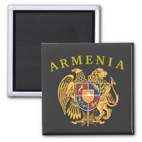 Armenia Coat of Arms Magnet