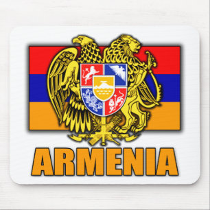 Armenia Coat of Arms Mouse Pad