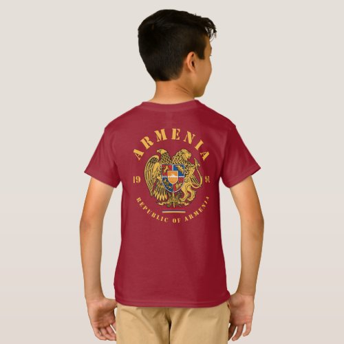 Armenia Coat of Arms T_Shirt