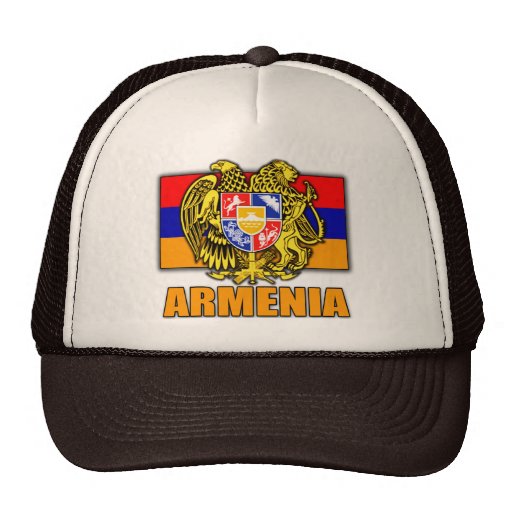 Armenia Coat of Arms Trucker Hat | Zazzle