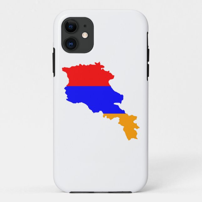 armenia country flag map shape symbol Case-Mate iPhone case (Back)
