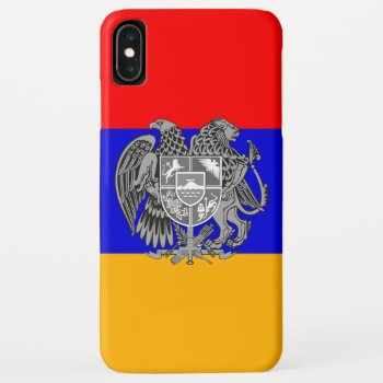 Armenia Emblem Iphone Xs Max Case by flagart at Zazzle