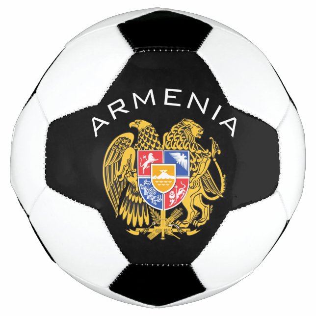armenia emblem soccer ball (Front)