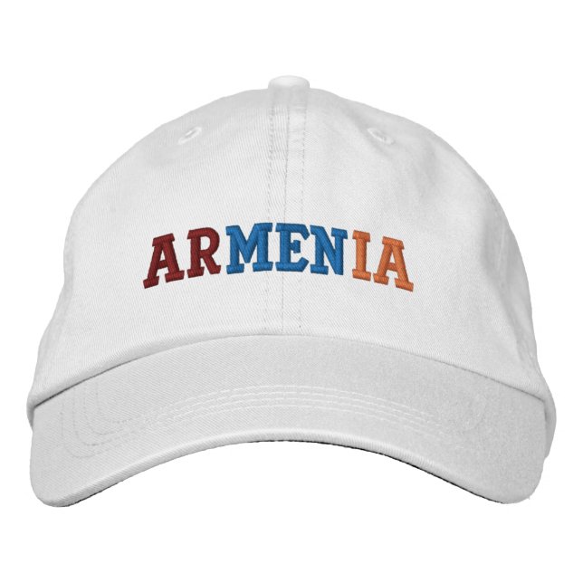 Armenia Embroidered Baseball Cap (Front)