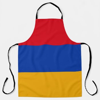 Armenia Flag Apron by FlagGallery at Zazzle