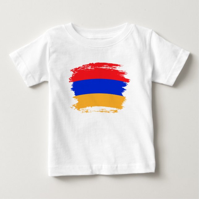 Armenia flag baby T-Shirt (Front)