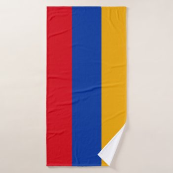 Armenia Flag Bath Towel by FlagGallery at Zazzle