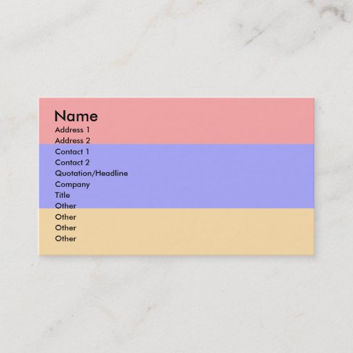 Customizable Armenia Flag Business Cards