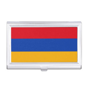Armenia Flag Business Card Case