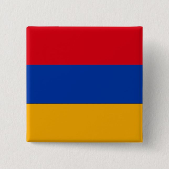 Armenia Flag Button (Front)